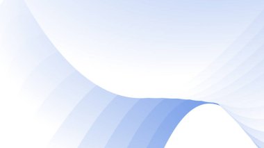 Mavi ve beyaz gradyan soyut arkaplan vektör resmi