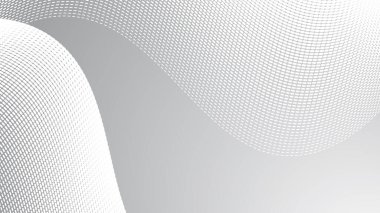 Gri yarım ton soyut arkaplan vektör resmi