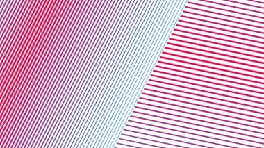 Kırmızı ve mavi çizgiler kusursuz soyut arkaplan