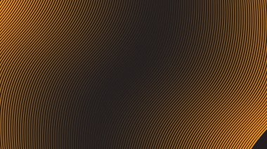 Eğri çizgi vektör görüntüsü olan kahverengi soyut arkaplan