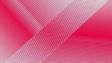 Kırmızı ve beyaz çizgiler soyut arkaplan vektör resmi