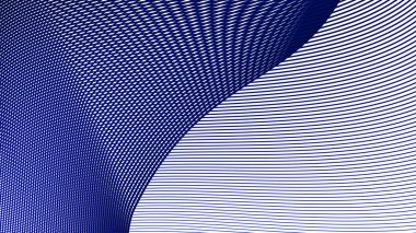 Mavi dinamik eğri çizgisi soyut arkaplan vektör resmi