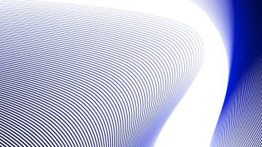 Mavi dinamik eğri çizgisi soyut arkaplan vektör resmi