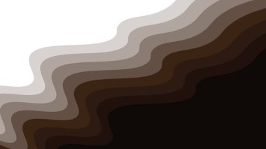 Kahverengi kağıt kesimi soyut arkaplan vektörü resmi