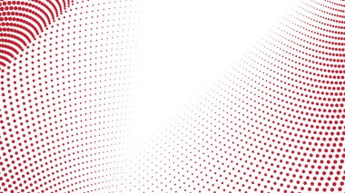 Arkaplan veya sunum için kırmızı yarım ton soyut arkaplan