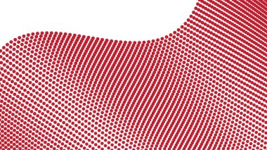 Arkaplan veya sunum için kırmızı yarım ton soyut arkaplan