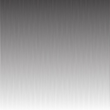 Siyah çizgili düz desenli vektör çizgisi
