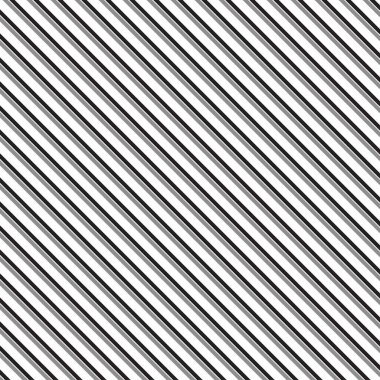 Siyah çizgili düz desenli vektör çizgisi