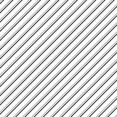 Siyah çizgili düz desenli vektör çizgisi