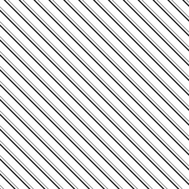 Siyah çizgili düz desenli vektör çizgisi