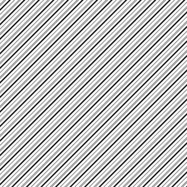 Siyah çizgili düz desenli vektör çizgisi