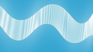 Arkaplan veya sunum için eğri çizgisi olan mavi soyut arkaplan