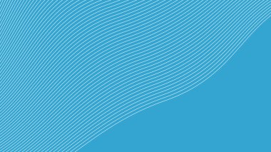 Arkaplan veya sunum için eğri çizgisi olan mavi soyut arkaplan