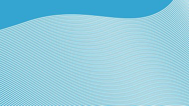 Arkaplan veya sunum için eğri çizgisi olan mavi soyut arkaplan