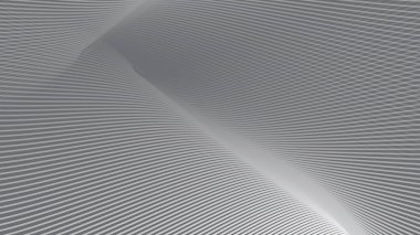 Arkaplan veya sunum için eğri çizgisi olan gri soyut arkaplan