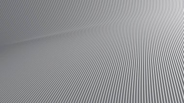 Arkaplan veya sunum için eğri çizgisi olan gri soyut arkaplan