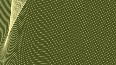 Arkaplan veya sunum için eğri çizgisi olan yeşil ordu soyut arkaplanı