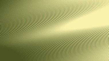 Arkaplan veya sunum için eğri çizgisi olan yeşil ordu soyut arkaplanı