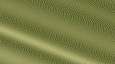 Arkaplan veya sunum için eğri çizgisi olan yeşil ordu soyut arkaplanı