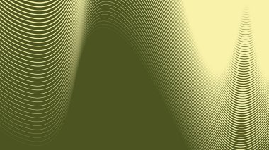 Arkaplan veya sunum için eğri çizgisi olan yeşil ordu soyut arkaplanı