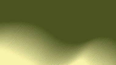 Arkaplan veya sunum için eğri çizgisi olan yeşil ordu soyut arkaplanı