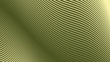 Arkaplan veya sunum için eğri çizgisi olan yeşil ordu soyut arkaplanı