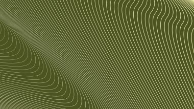 Arkaplan veya sunum için eğri çizgisi olan yeşil ordu soyut arkaplanı