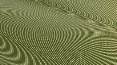 Arkaplan veya sunum için eğri çizgisi olan yeşil ordu soyut arkaplanı