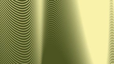 Arkaplan veya sunum için eğri çizgisi olan yeşil ordu soyut arkaplanı