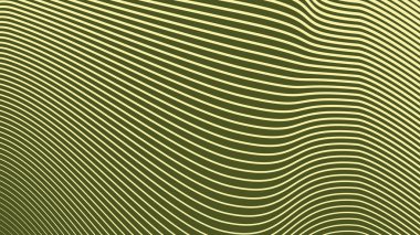 Arkaplan veya sunum için eğri çizgisi olan yeşil ordu soyut arkaplanı