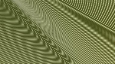 Arkaplan veya sunum için eğri çizgisi olan yeşil ordu soyut arkaplanı