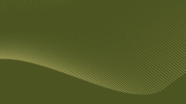 Arkaplan veya sunum için eğri çizgisi olan yeşil ordu soyut arkaplanı