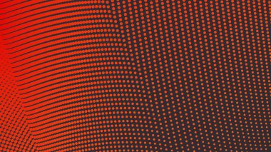 Arkaplan veya sunum için kırmızı polkadot arkaplanı soyut