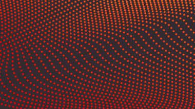 Turuncu polkadot soyut arkaplan vektör resmi