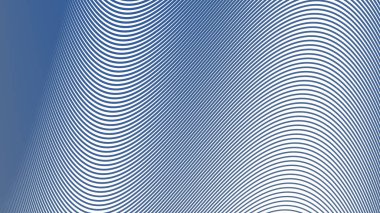 Arkaplan veya sunum için mavi çizgili dalga soyut arkaplan