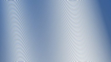 Arkaplan veya sunum için mavi çizgili dalga soyut arkaplan