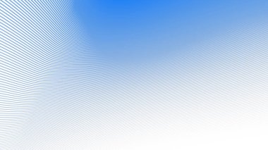 Arkaplan veya sunum için mavi çizgili dalga soyut arkaplan