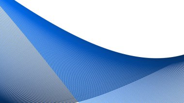 Arkaplan veya sunum için mavi çizgili dalga soyut arkaplan