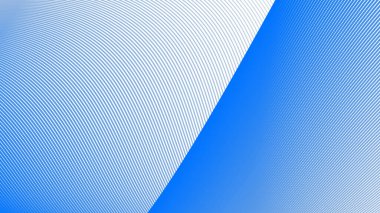 Arkaplan veya sunum için mavi çizgili dalga soyut arkaplan