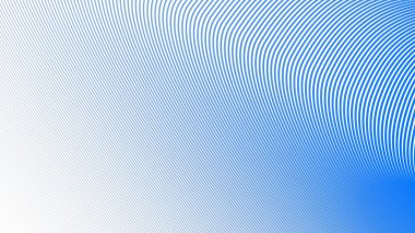 Arkaplan veya sunum için mavi çizgili dalga soyut arkaplan