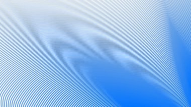 Arkaplan veya sunum için mavi çizgili dalga soyut arkaplan