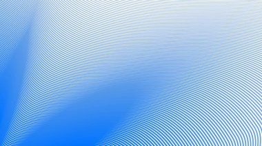 Arkaplan veya sunum için mavi çizgili dalga soyut arkaplan