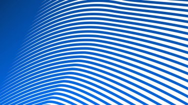 Arkaplan veya sunum için mavi çizgili dalga soyut arkaplan