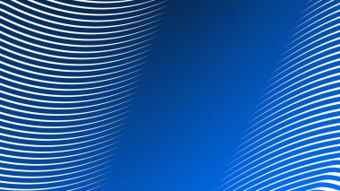 Arkaplan veya sunum için mavi çizgili dalga soyut arkaplan