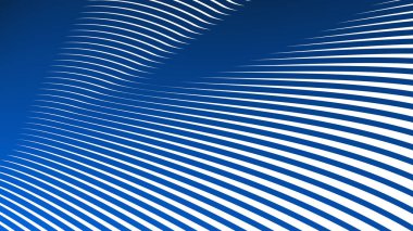 Arkaplan veya sunum için mavi çizgili dalga soyut arkaplan