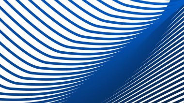 Arkaplan veya sunum için mavi çizgili dalga soyut arkaplan