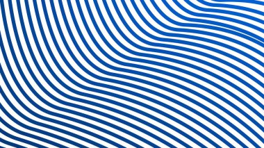 Arkaplan veya sunum için mavi çizgili dalga soyut arkaplan