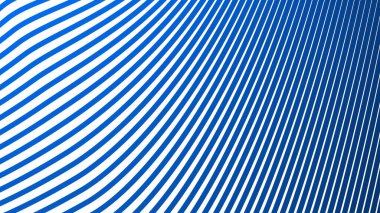 Arkaplan veya sunum için mavi çizgili dalga soyut arkaplan