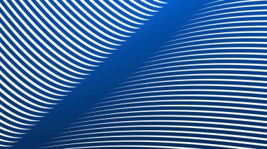 Arkaplan veya sunum için mavi çizgili dalga soyut arkaplan