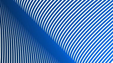 Arkaplan veya sunum için mavi çizgili dalga soyut arkaplan